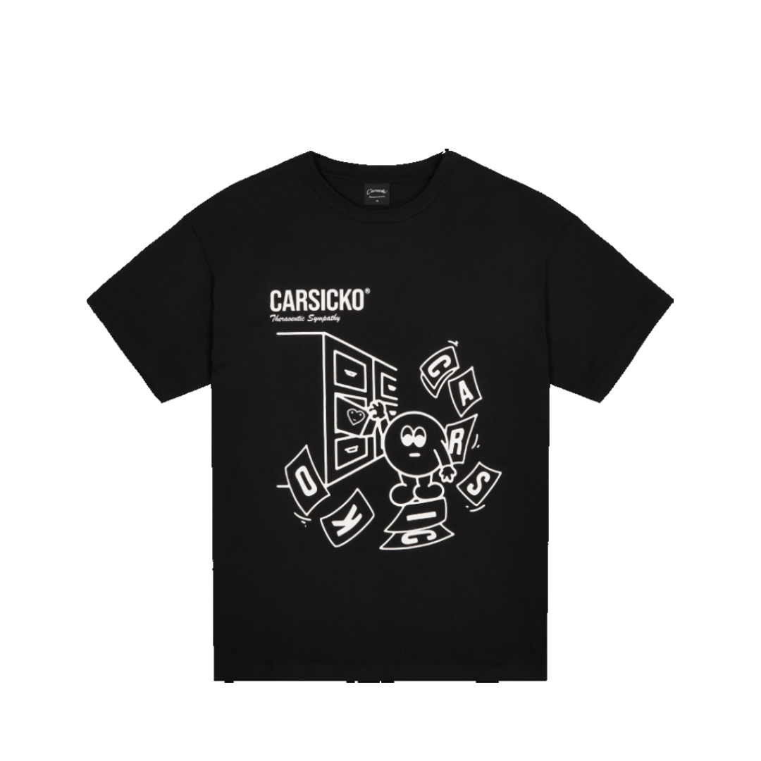 Carsicko Black T Shirt Carsicko Black T Shirt