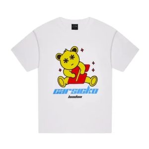 Carsicko FTP Bear Graphic Tee White