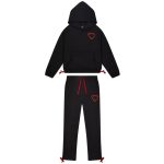Carsicko Tracksuit Black and Red