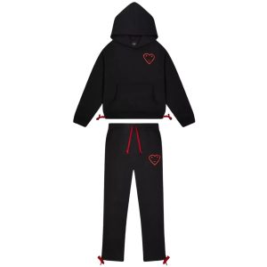 Carsicko Tracksuit Black and Red