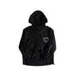 Carsicko Heart Sensible Cargo Black Jacket