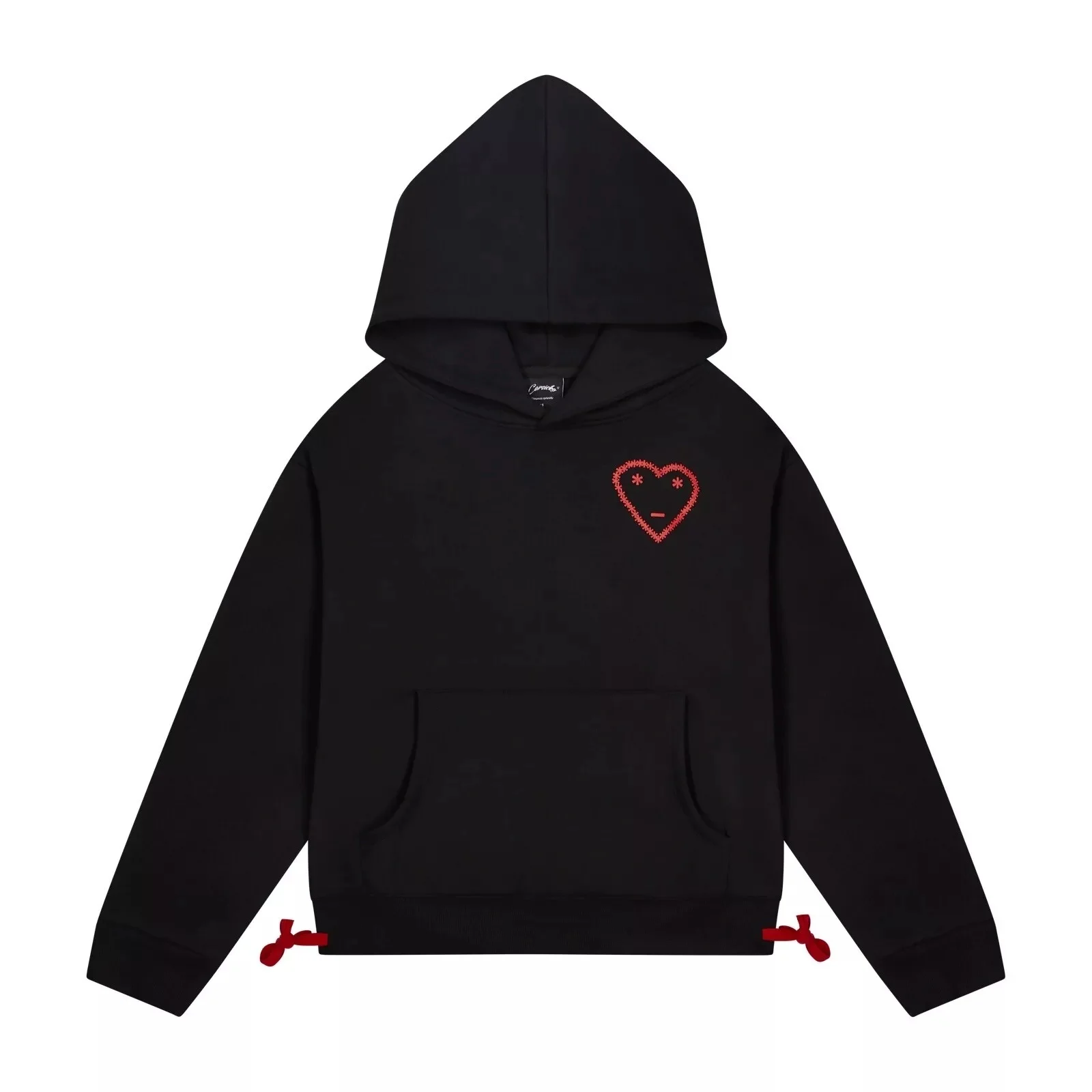 Carsicko zip up hoodie black full zip heavyweight streetwear UK