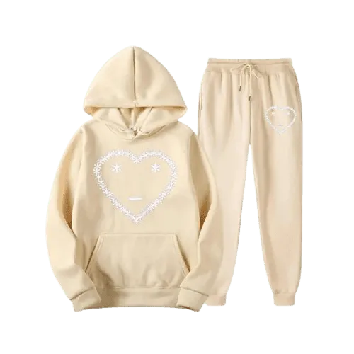 Carsicko Cream Tracksuit Carsicko Cream Tracksuit