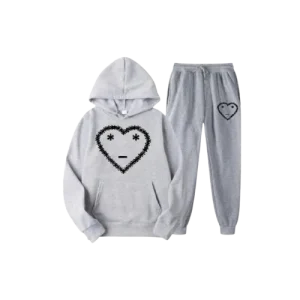 Carsicko Heart Logo Tracksuit Grey