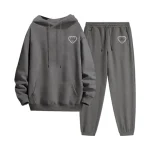 Carsicko Men’s Tracksuit Dark Grey